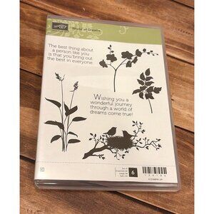 STAMPIN' UP! 134186 WORLD OF DREAMS RUBBER CLEAR MOUNTED STAMP SET OF 6 WISH